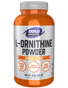 L-Ornithine, Powder - 227g | NOW Foods
