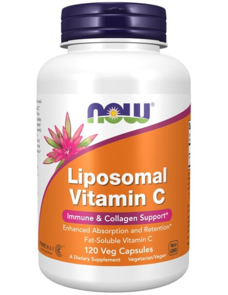 Liposomal Vitamin C - 120 vcaps | NOW Foods