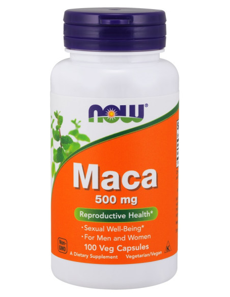Maca, 500mg - 100 vcaps | NOW Foods