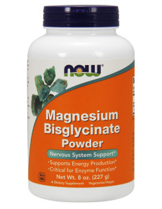 Magnesium Bisglycinate Powder - 227g | NOW Foods