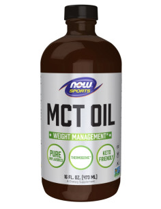 MCT Oil, Pure Liquid - 473 ml. | NOW Foods