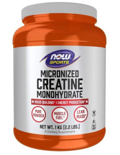 Micronized Creatine Monohydrate - 1000g | NOW Foods