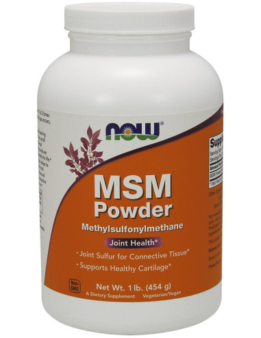 MSM Methylsulphonylmethane, Powder  - 454g |...