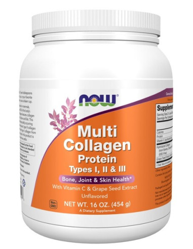 Multi Collagen Protein - 454g | NOW Foods