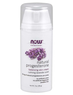 Natural Progesterone Balancing Skin Cream with Lavender -...