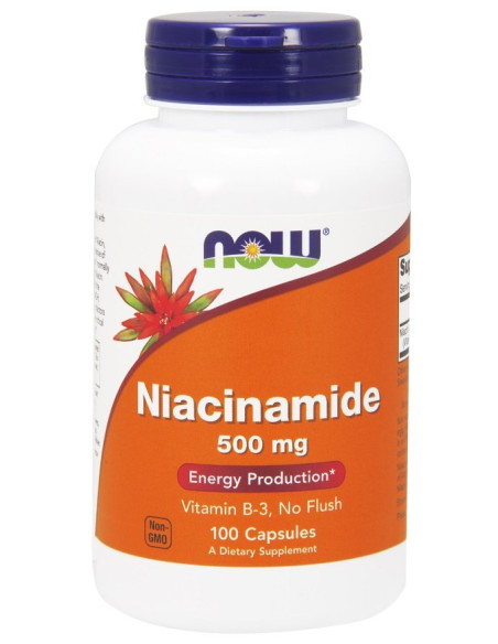 Niacinamide, 500mg - 100 caps | NOW Foods
