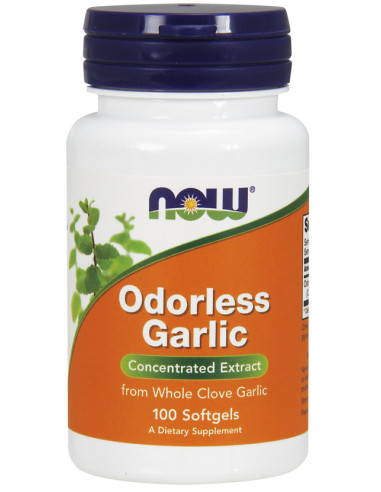 Odorless Garlic - 100 softgels | NOW Foods
