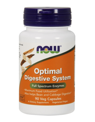 Optimal Digestive System - 90 vcaps | NOW Foods