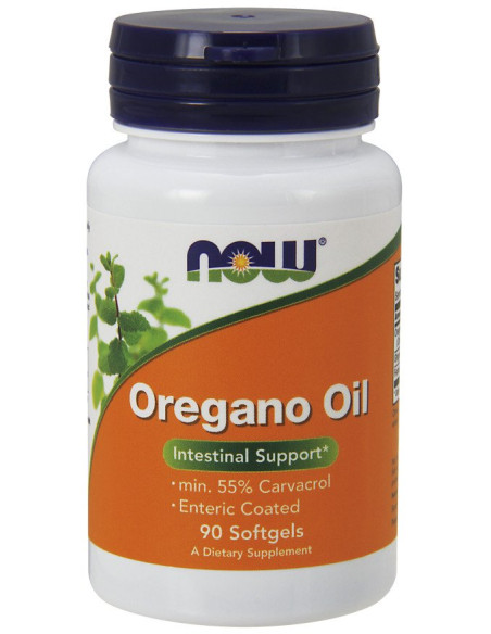 Oregano Oil, Enteric - 90 softgels | NOW Foods