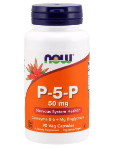 P-5-P, 50mg - 90 vcaps | NOW Foods