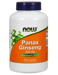 Panax Ginseng, 500mg - 250 caps | NOW Foods