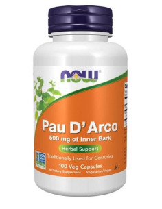Pau D'Arco, 500mg - 100 vcaps | NOW Foods