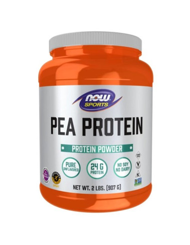 Pea Protein, Unflavored - 907g | NOW Foods