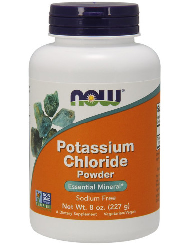 Potassium Chloride Powder - 227g | NOW Foods