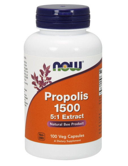 Propolis 5:1 Extract, 1500mg - 100 vcaps | NOW Foods