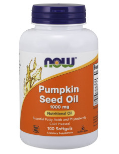 Pumpkin Seed Oil, 1000mg - 100 softgels | NOW Foods
