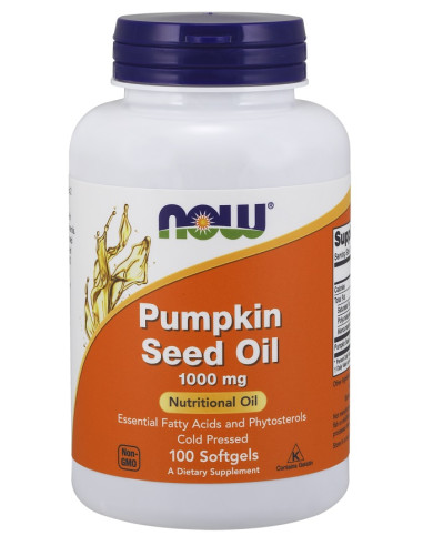 Pumpkin Seed Oil, 1000mg - 100 softgels | NOW...