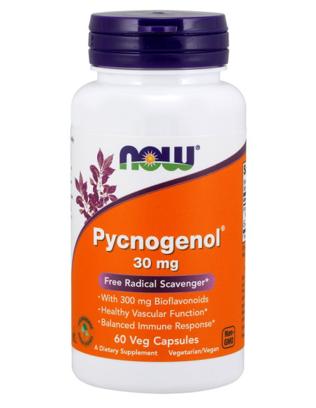 Pycnogenol, 30mg - 60 vcaps | NOW Foods