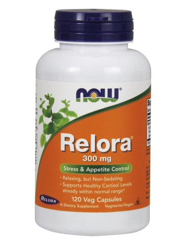 Relora, 300mg - 120 vcaps | NOW Foods