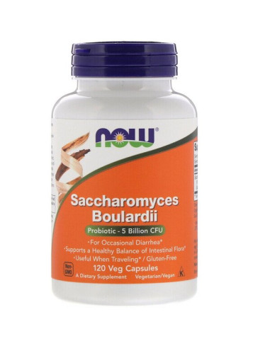 Saccharomyces Boulardii - 120 vcaps | NOW Foods