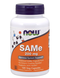 SAMe, 200mg - 120 vcaps | NOW Foods
