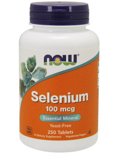 Selenium, 100mcg - 250 tabs | NOW Foods