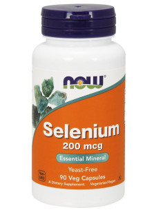 Selenium, 200mcg - 90 vcaps | NOW Foods