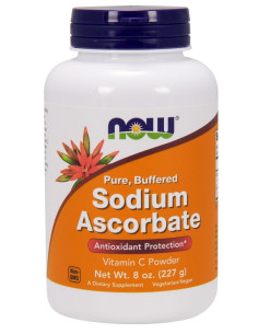 Sodium Ascorbate, Powder Buffered - 227g | NOW Foods