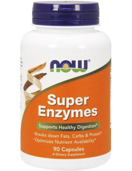 Super Enzymes - 90 caps | NOW Foods