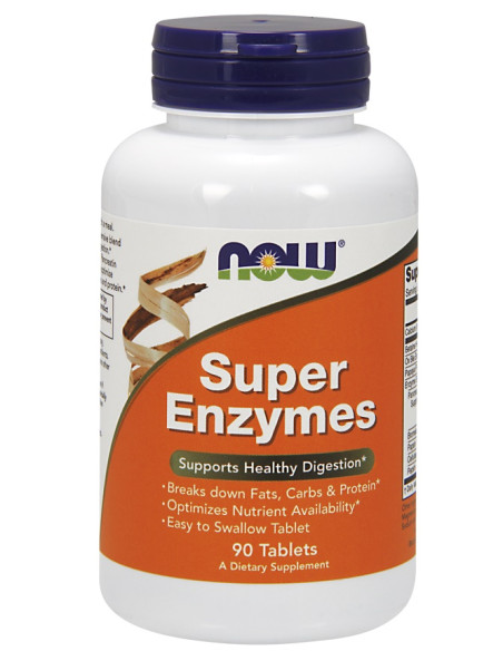 Super Enzymes - 90 tabs | NOW Foods