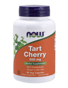 Tart Cherry, 500mg - 90 vcaps | NOW Foods