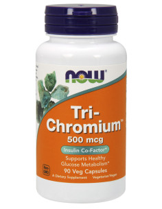 Tri-Chromium, 500mcg - 90 vcaps | NOW Foods