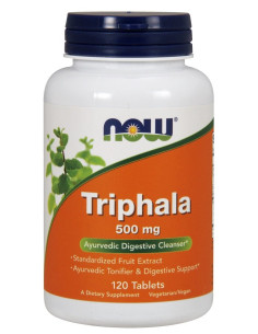 Triphala, 500mg - 120 tabs | NOW Foods