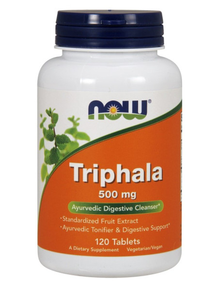 Triphala, 500mg - 120 tabs | NOW Foods