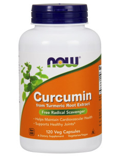 Turmeric Curcumin - 120 vcaps | NOW Foods