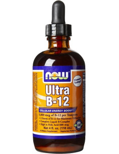 Vitamin B-12 Ultra, Liquid - 118 ml. | NOW Foods
