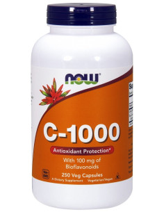 Vitamin C-1000 with 100mg Bioflavonoids - 250 vcaps | NOW...