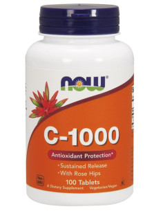Vitamin C-1000 with Rose Hips - Sustained Release - 100...