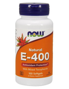 Vitamin E-400 - Natural (Mixed Tocopherols) - 100...