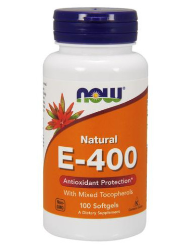 Vitamin E-400 - Natural (Mixed Tocopherols) -...