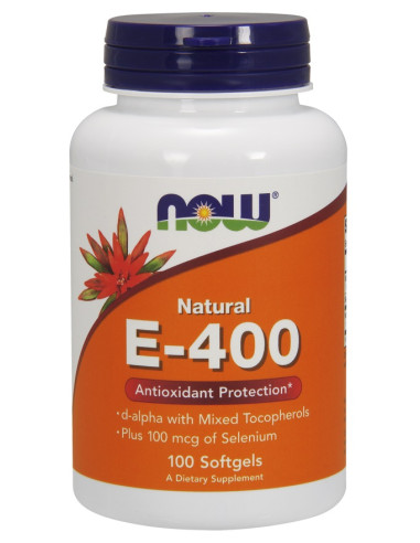 Vitamin E-400 IU with Selenium - 100 softgels |...