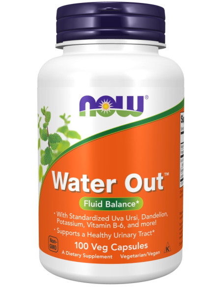 Water Out - 100 vcaps | NOW Foods