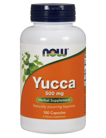 Yucca, 500mg - 100 capsules | NOW Foods