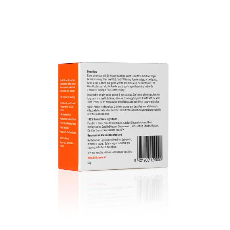 Dr Hisham's Tooth Whitening Powder 60g