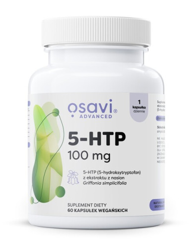 5-HTP (Advanced), 100mg - 60 vegan caps | Osavi