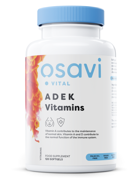 ADEK Vitamins - 120 softgels | Osavi