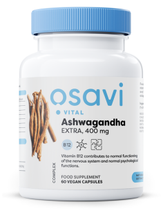 Ashwagandha Extra, 400mg - 60 vegan caps | Osavi