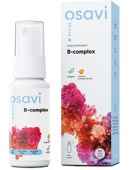 B-Complex Oral Spray, Orange - 25 ml. | Osavi