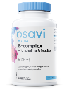 B-Complex with Choline & Inositol - 120 vegan caps | Osavi