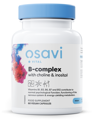 B-Complex with Choline & Inositol - 60 vegan...